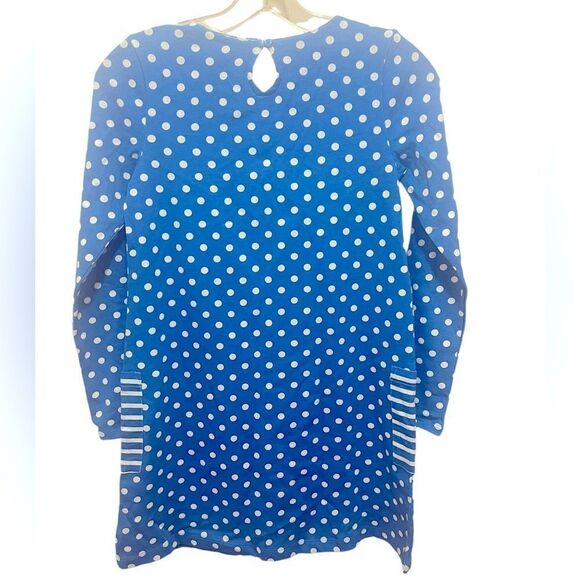 Gymboree Blue Teal Polka Dot Dress - Picture 4 of 4